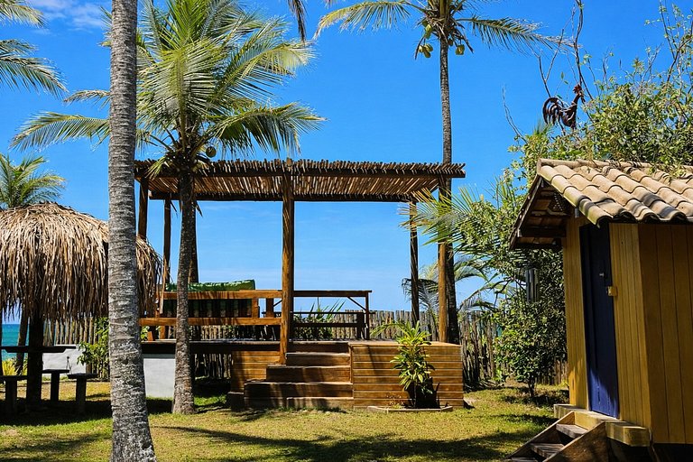 Bah264 - Beachfront Retreat in Caraíva