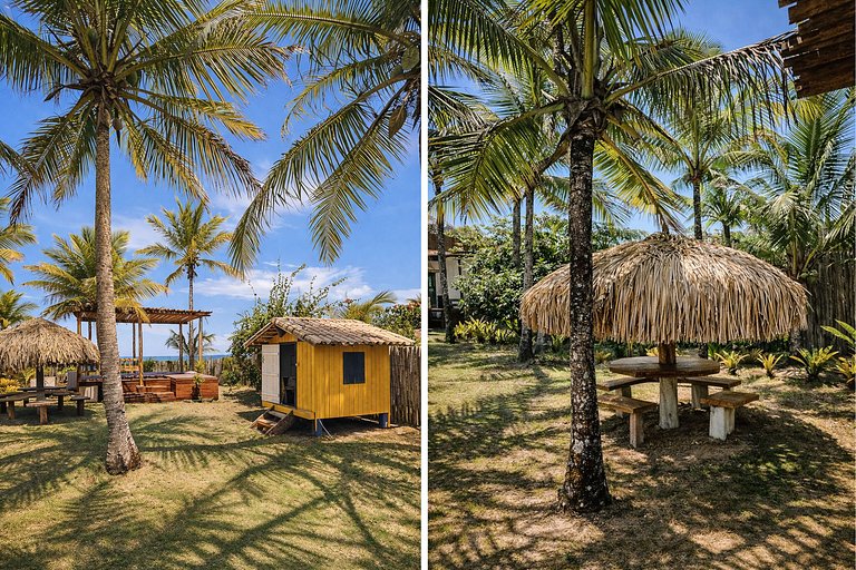 Bah264 - Refúgio pé na areia em Caraíva