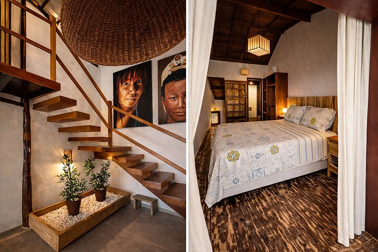 Bah264 - Refugio frente al mar en Caraíva