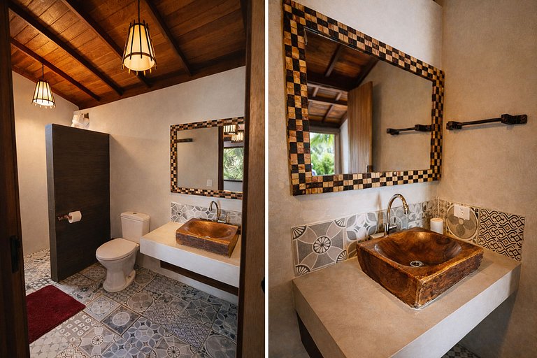 Bah264 - Refúgio pé na areia em Caraíva