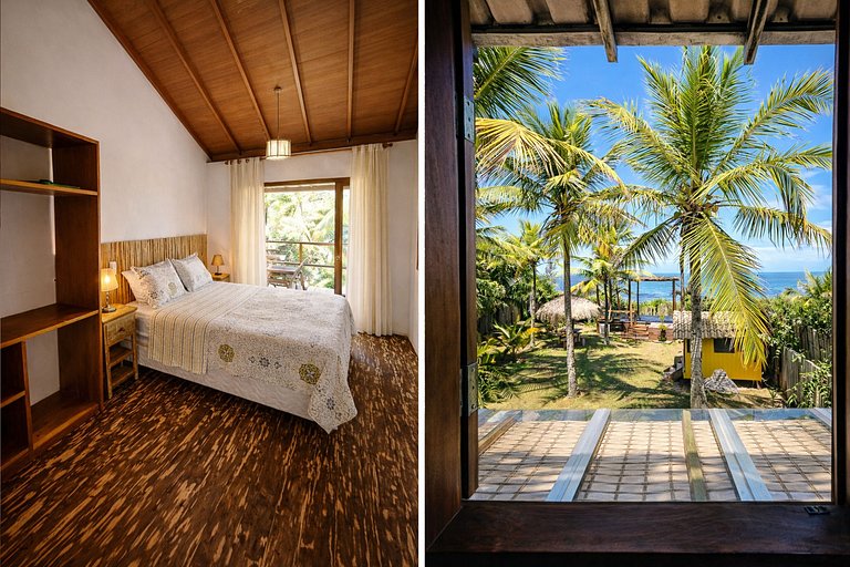 Bah264 - Beachfront Retreat in Caraíva