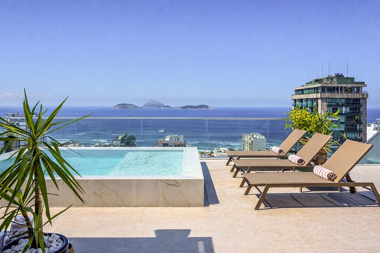 Penthouse en Ipanema, attico en Ipanema, apartamento de lujo