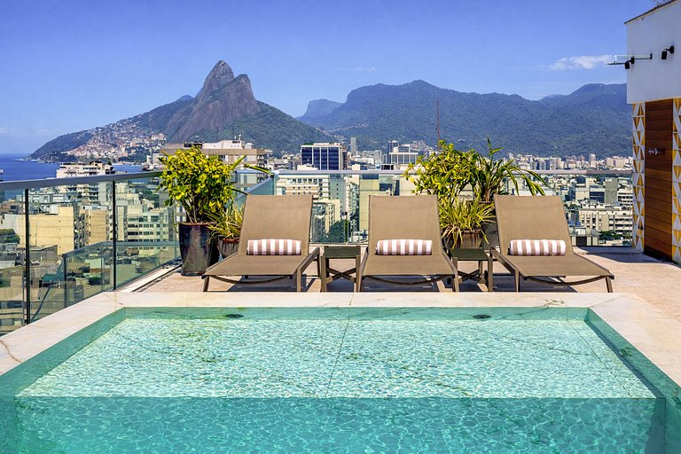 Cobertura em Ipanema, cobertura de luxo, cobertura com pisci