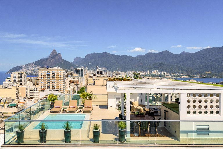 Cobertura em Ipanema, cobertura de luxo, cobertura com pisci