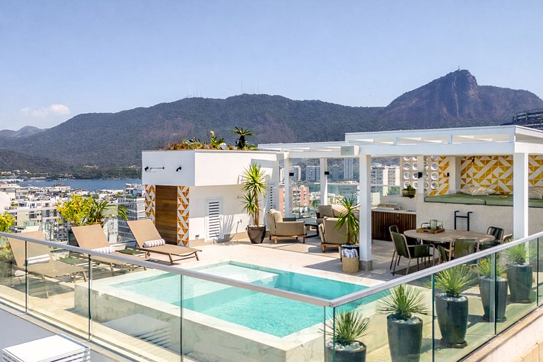 Cobertura em Ipanema, cobertura de luxo, cobertura com pisci