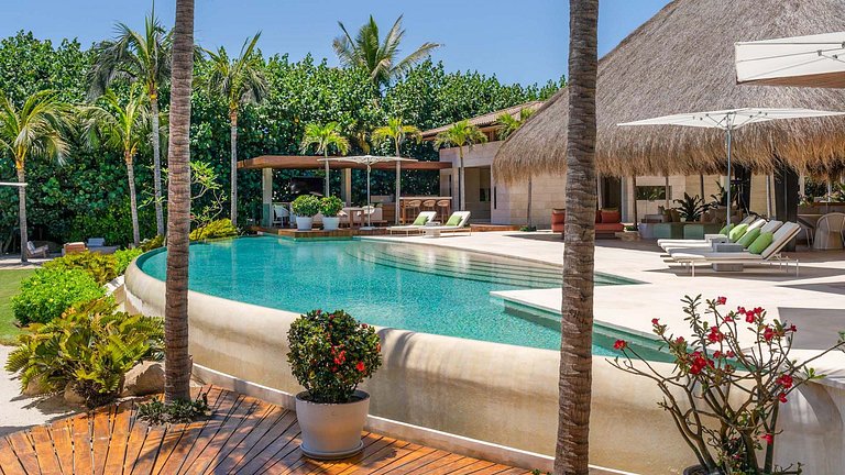 Ptm014 - Villa moderne en front de mer à Punta Mita