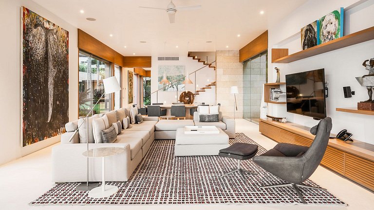 Ptm014 - Villa moderne en front de mer à Punta Mita