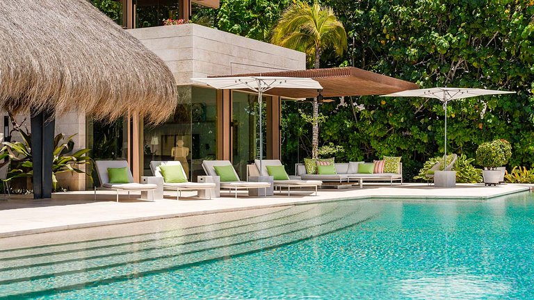 Ptm014 - Villa moderne en front de mer à Punta Mita