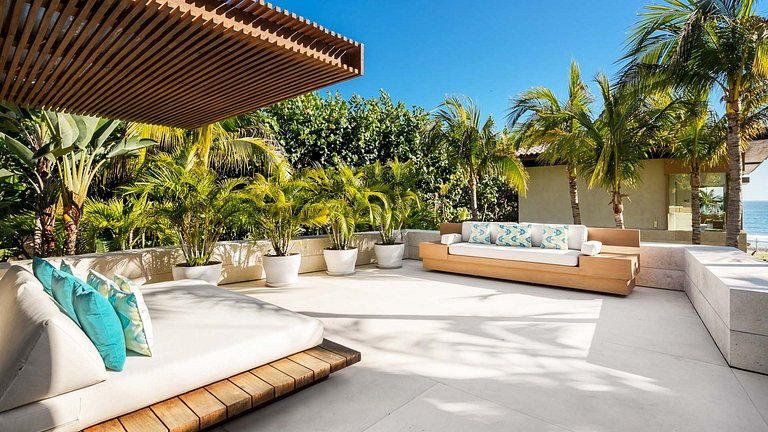 Ptm014 - Villa moderne en front de mer à Punta Mita