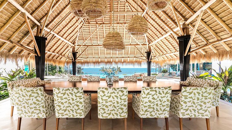 Ptm014 - Villa moderne en front de mer à Punta Mita