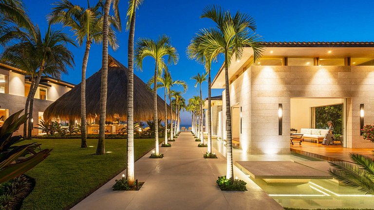 Ptm014 - Villa moderna à beira-mar em Punta Mita