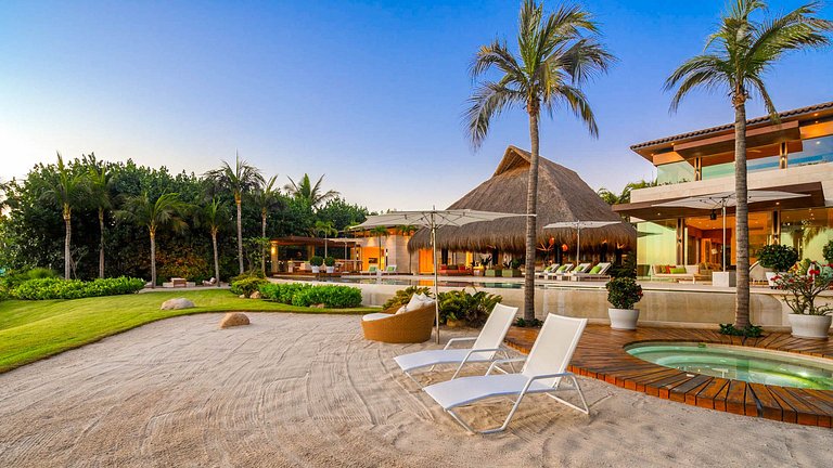 Ptm014 - Villa moderna à beira-mar em Punta Mita