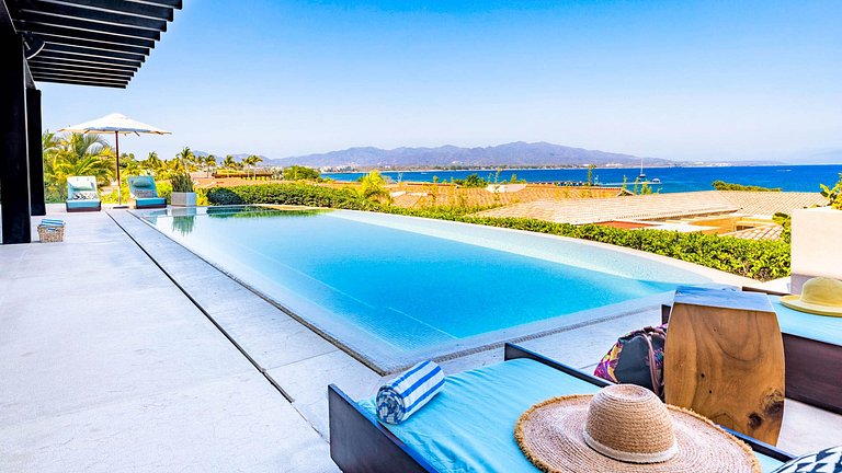 Ptm027 – Villa moderna con vista al mar en Punta Mita