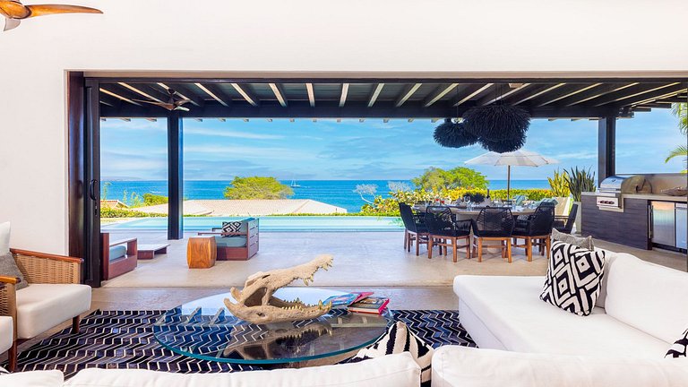 Ptm027 – Villa moderna com vista para o mar em Punta Mita