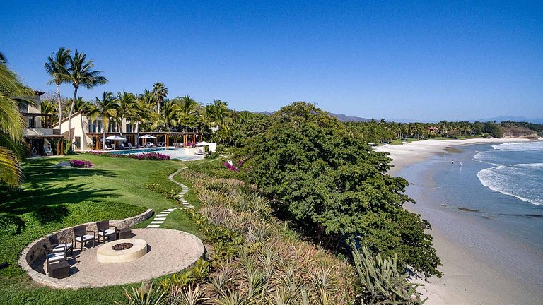 Ptm028 – Villa à beira-mar em Ranchos Estates, Punta Mita