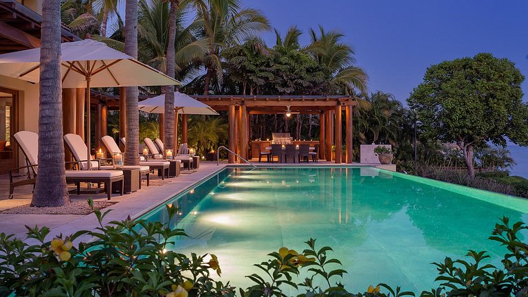 Ptm028 – Villa à beira-mar em Ranchos Estates, Punta Mita