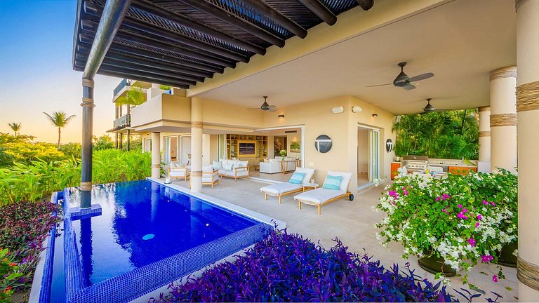 Ptm029 – Résidence avec vue sur le golf à Punta Mita