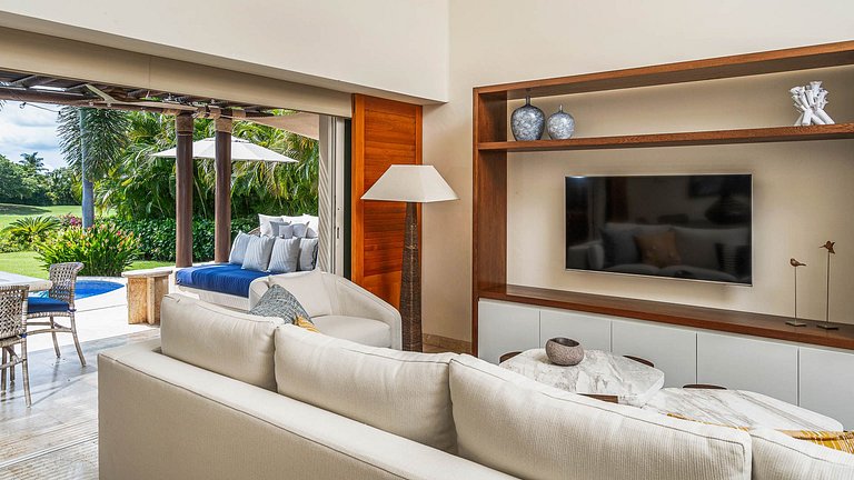 Ptm034 – Villa en bord de golf à Las Palmas, Punta Mita