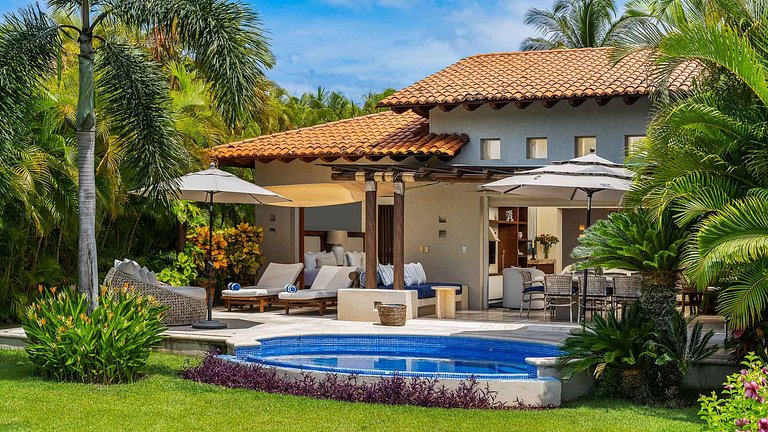 Ptm034 – Villa en bord de golf à Las Palmas, Punta Mita