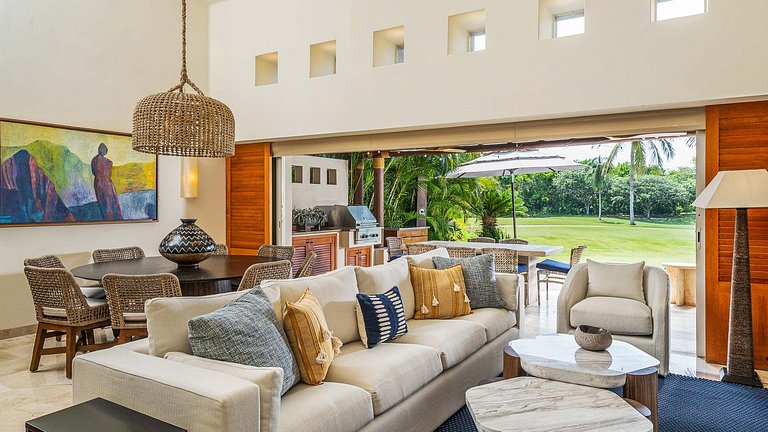 Ptm034 – Golf-front villa in Las Palmas, Punta Mita
