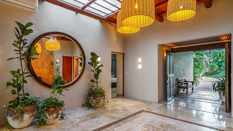 Ptm034 – Villa en bord de golf à Las Palmas, Punta Mita