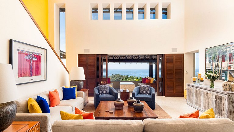 Ptm035 – Ocean-view villa with pool in Four Seasons Punta Mi