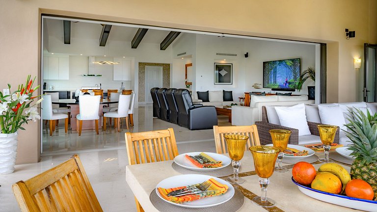 Ptm036 – Villa con vista al mar con terraza en Punta Mita