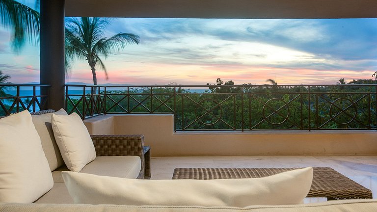 Ptm036 – Villa avec vue sur l’océan avec terrasse à Punta Mi