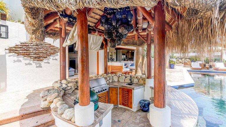 Cab024 – Villa frente ao campo de golfe em San José del Cabo