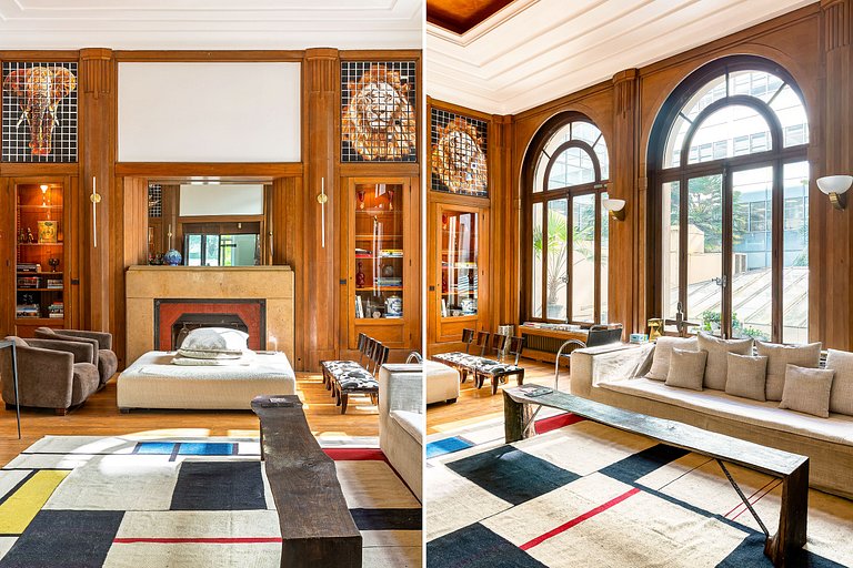 Par056 - Mansion-Style Apartment by Parc Monceau