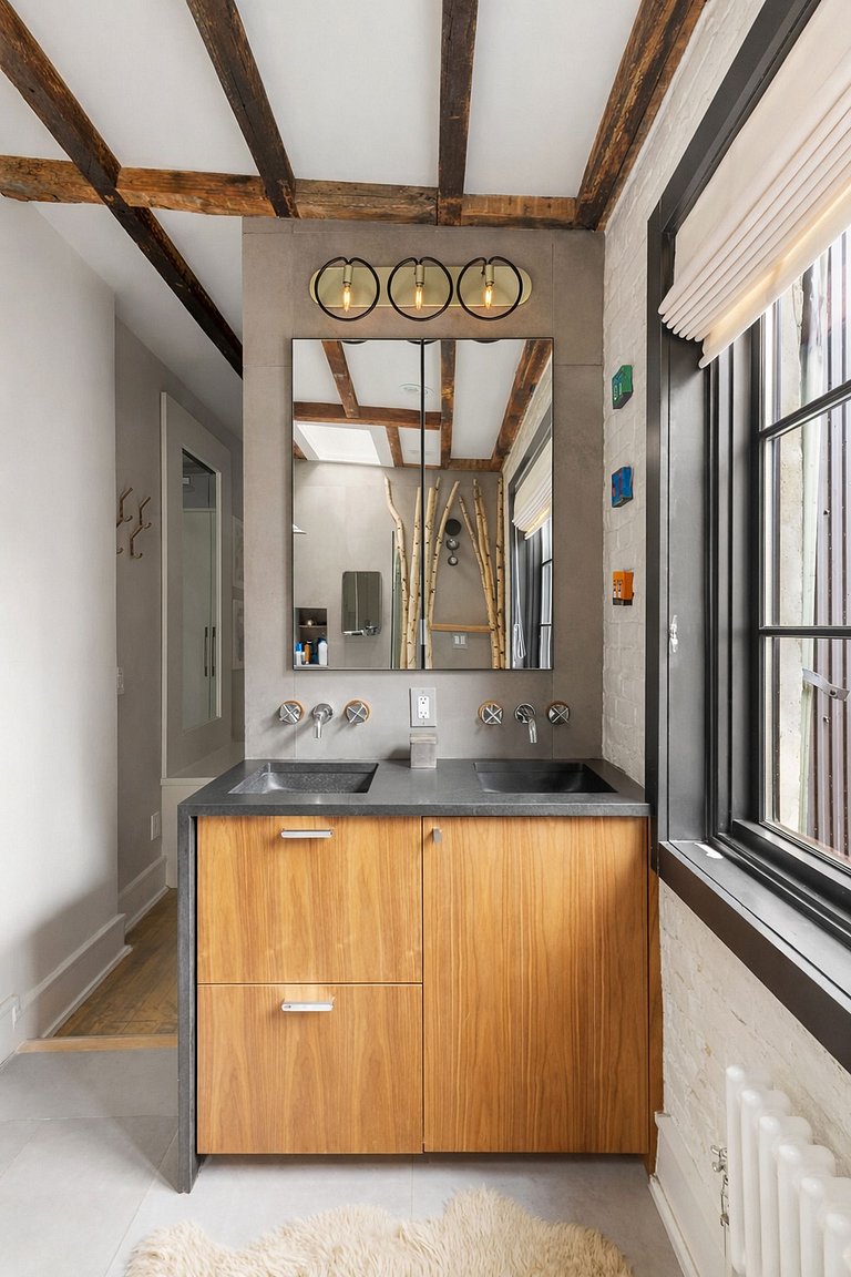 Nyc011 - Maison de ville de 4 étages dans le West Village