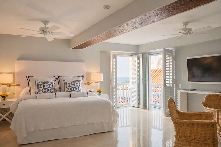 Car033 - Belle villa avec vue sur la mer des Caraïbes