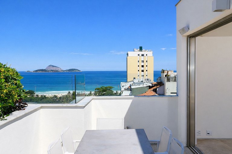 Rio099 - Lindo penthouse de 3 habitaciones en Ipanema