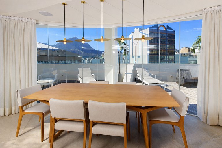 Rio099 - Lindo penthouse de 3 habitaciones en Ipanema