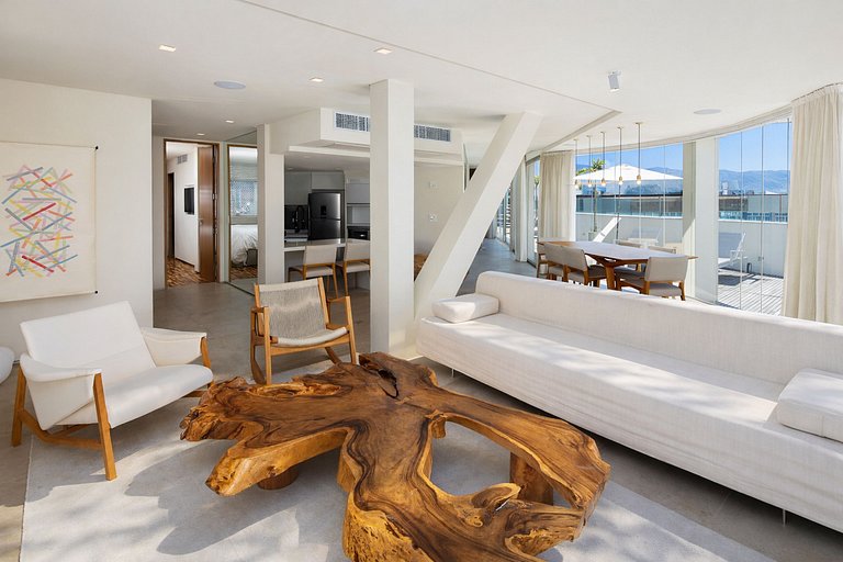 Rio099 - Lindo penthouse de 3 habitaciones en Ipanema