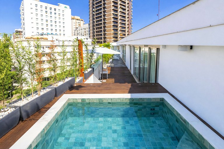 Rio099 - Lindo penthouse de 3 habitaciones en Ipanema