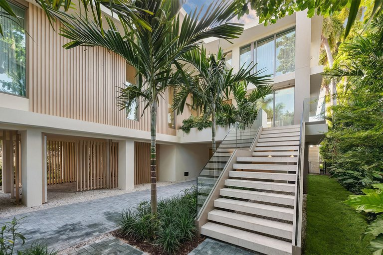 Mia004 - Maison contemporaine en bord de mer à Miami