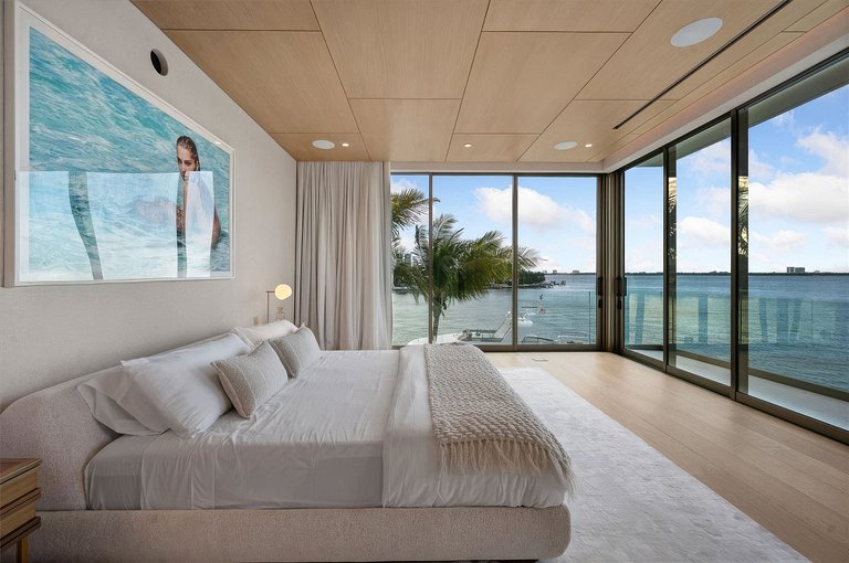 Mia004 - Maison contemporaine en bord de mer à Miami