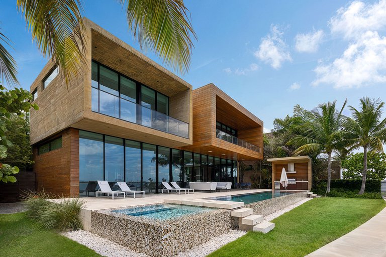 Mia011 - Villa de luxe en bord de mer à Miami