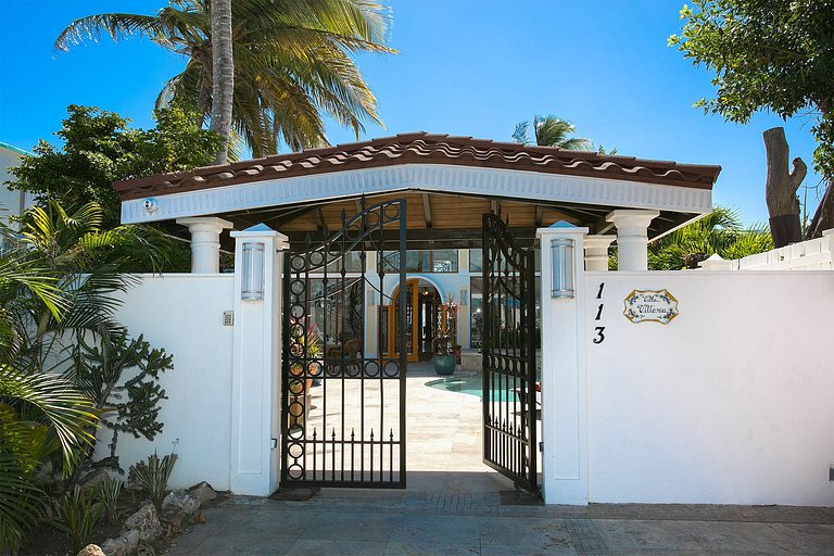 Sxm015 – Villa à beira-mar em Simpson Bay