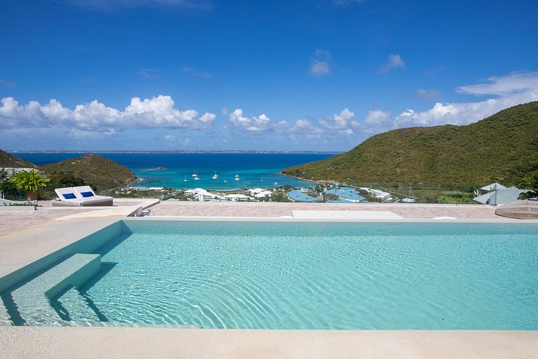 Sxm016 – Villa con vistas al mar en Anse Marcel