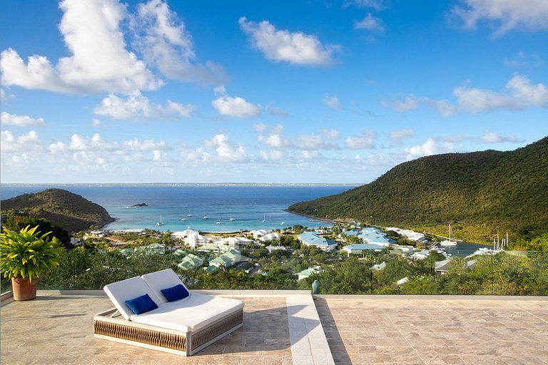 Sxm016 – Villa avec vue sur la mer à Anse Marcel