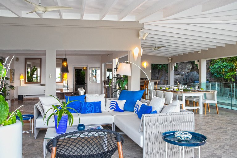 Sxm016 – Villa avec vue sur la mer à Anse Marcel