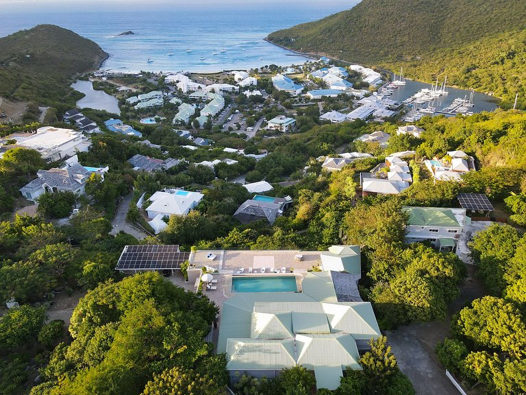 Sxm016 – Ocean-view estate with guest cottage in Anse Marcel