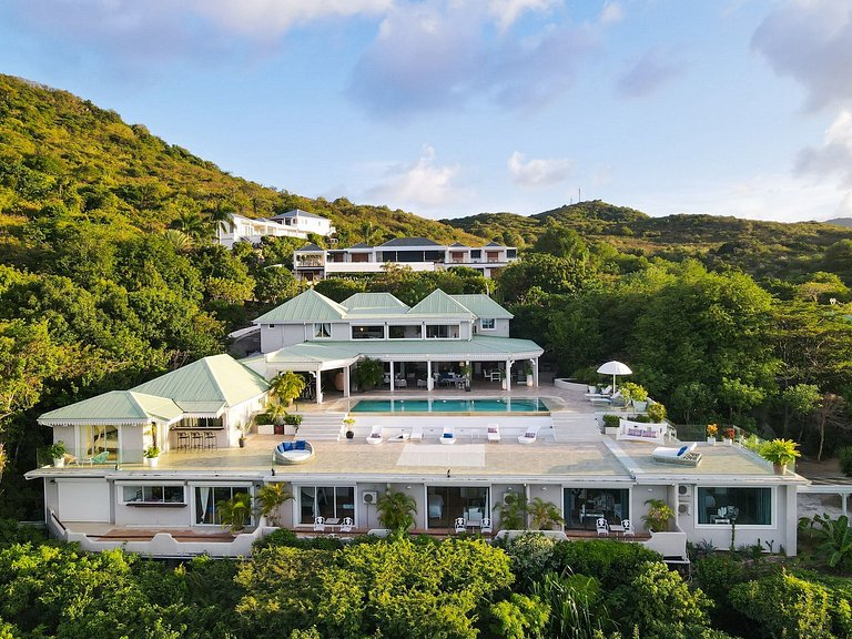 Sxm016 – Villa com vista para o mar em Anse Marcel