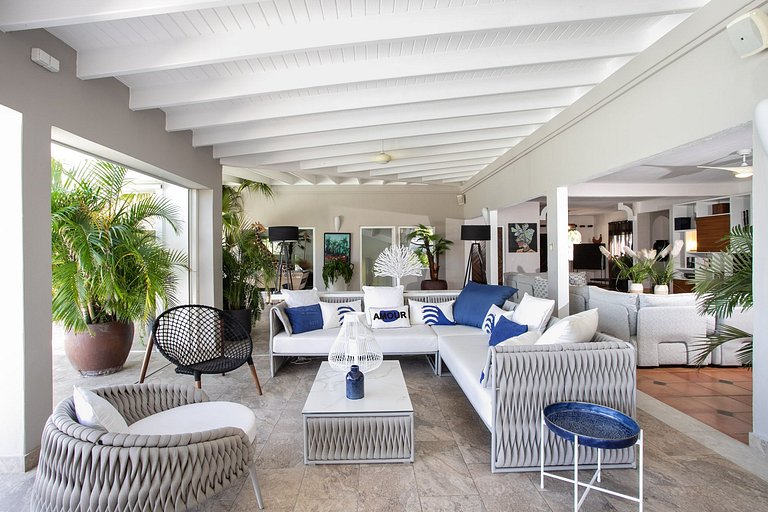 Sxm016 – Villa avec vue sur la mer à Anse Marcel