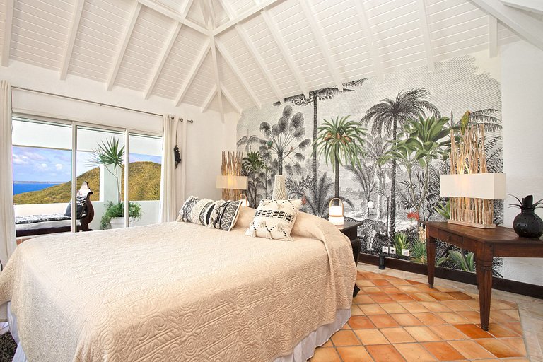 Sxm016 – Villa con vistas al mar en Anse Marcel