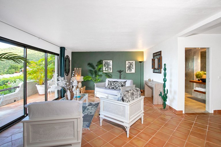 Sxm016 – Villa con vistas al mar en Anse Marcel