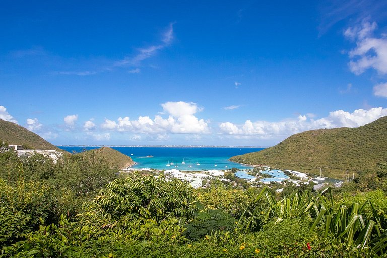 Sxm016 – Villa avec vue sur la mer à Anse Marcel