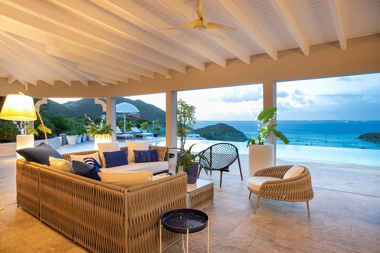 Sxm016 – Villa con vistas al mar en Anse Marcel